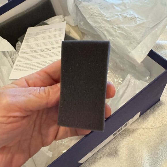 Stuart Weitzman Landslide Slip-On slides– Women’s 6.5 – Geranium Suede - Picture 13 of 13